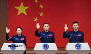 China Launches Shenzhou-23 Crew Mission to Advance Moon Landing Ambitions